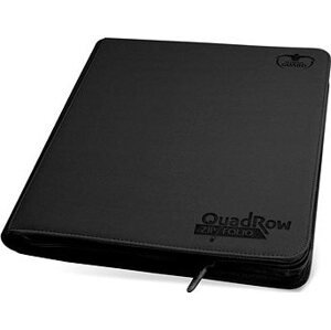 Ultimate Guard 24-Pocket QuadRow ZipFolio XenoSkin Black Album