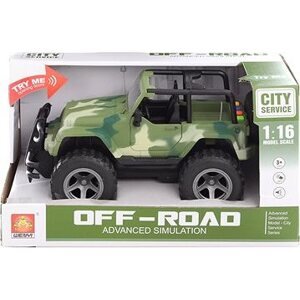 Jeep vojenský na baterie