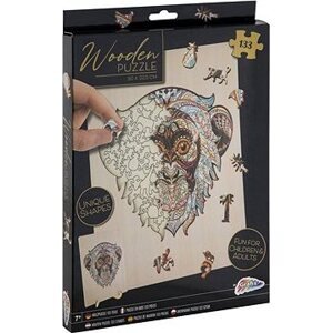 GRAFIX Obrysové puzzle Opica, 133 dielikov