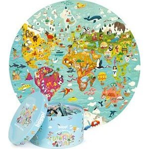 Boppi Puzzle Mapa sveta – World map