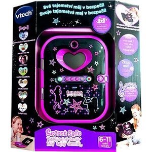 Vtech Kidi Secret Safe - Môj tajný denník, čierny (CZ)