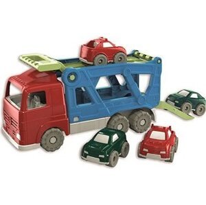Androni, Recyklácia - Autotransportér so 4 autami – 49 cm