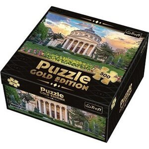 TREFL puzzle gold edition: Rumunské Athenaeum, Bukurešť, Rumunsko 500 dielikov
