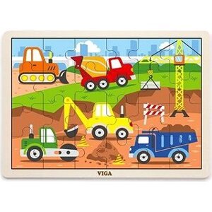 Viga Drevené puzzle 24 dielikov – stavba