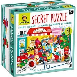 Ludattica Secret Puzzle s lupou, Hasiči