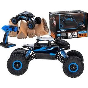RC auto Rock Crawler HB 2,4 GHz 1 : 18 modré