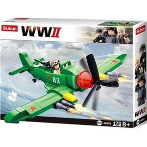 Sluban WWII M38-B0683 Sovietske stíhacie lietadlo Iľjušin II