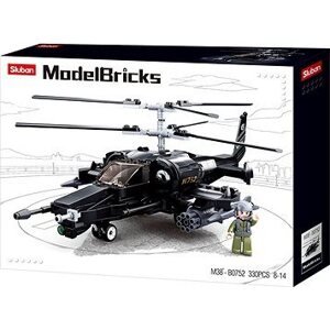 Sluban Army Model Bricks M38-B0752 Bojový vrtuľník