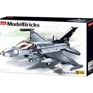 Sluban Army Model Bricks M38-B0891 Falcon Stíhačka