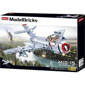Sluban Model Bricks M38-B0983 Prúdové stíhacie lietadlo MiG-15