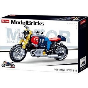 Sluban Model Bricks M38-B0958 Motorka Café racer