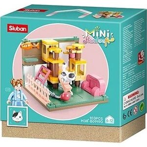 Sluban Mini Handcraft M38-B0919D Kútik pre mačky