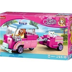 Sluban Girls Dream M38-B0921C Mačacie vozidlo