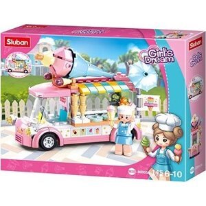 Sluban Girls Dream M38-B0993A Mobilný zmrzlinový stánok