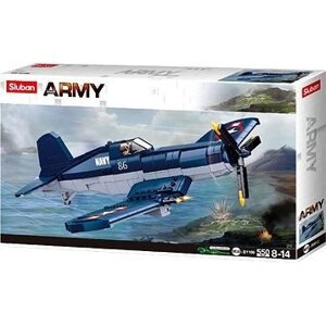 Sluban WWII M38-B1109 F4U Americké stíhacie lietadlo