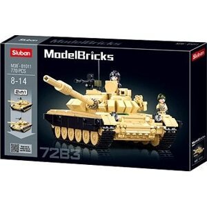 Sluban Model Bricks M38-B1011 T-72B3 Hlavný tank 2v1