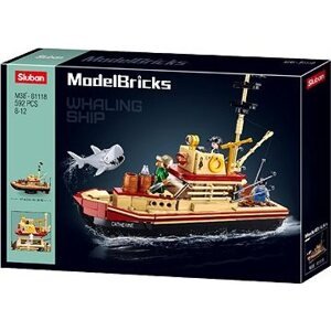 Sluban Model Bricks M38-B1118 Rybářská loď Catherine