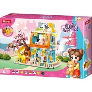 Sluban Girls Dream M38-B1089 Dom s 9 mačičkami
