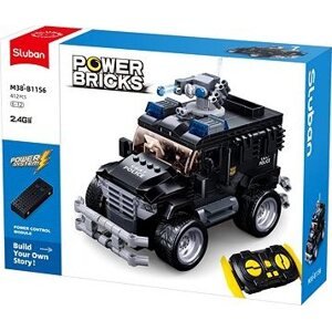 Sluban Power Bricks M38-B1156 R/C Útočné vozidlo Tiger na diaľkové ovládanie