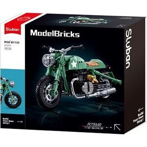 Sluban Model Bricks M38-B1133 Motorka R75