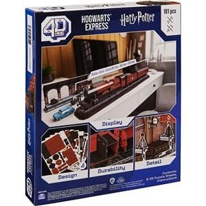 4D Build Puzzle Harry Potter Rokfortský expres 3D