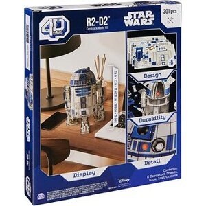 4D Build Puzzle Star Wars robot R2-D2 3D
