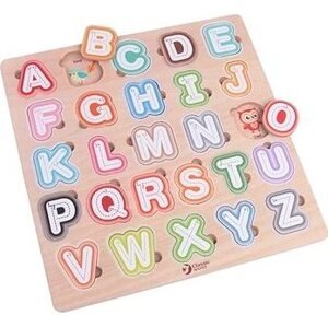 Classic World Vkladacie puzzle abeceda