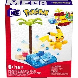 Mattel Mega Bloks Pokémon Beach Blast Pikachu
