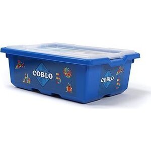 Coblo Magnetická stavebnica 200 dielov – Školský box s kartičkami