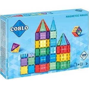 Coblo Magnetická stavebnica 100 dielov – Classic