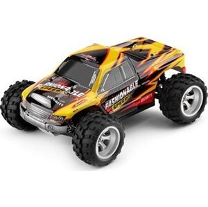 Siva Flamer Monster Truck Fire 4 × 4 žltá