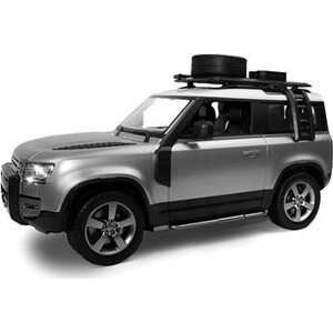 Siva Land Rover Defender 90 4WD RTR strieborná metalíza