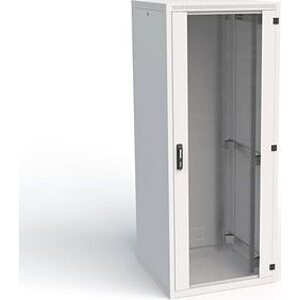 Conteg RI7-42-80/80 – 19" dátový rozvádzač, 42U, 800 × 800 mm sivý
