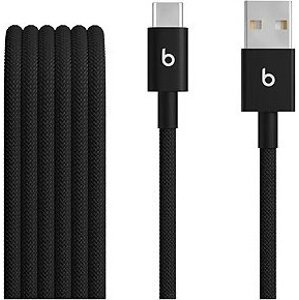 Apple Beats USB-A na USB-C Woven Cables (1.5m) - Bolt Black (2-Pack)