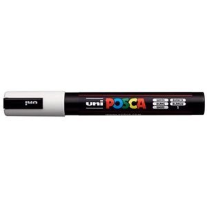 Uni Paint Posca PC-5M, biely, 1,8 – 2,5 mm