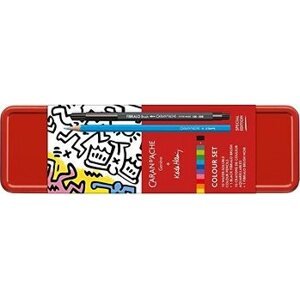 Caran D'ache Set „Keith Haring", 10+1, CC1285.023