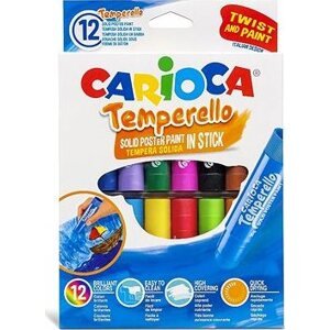Carioca Temperové farby v tyčinke 12 ks