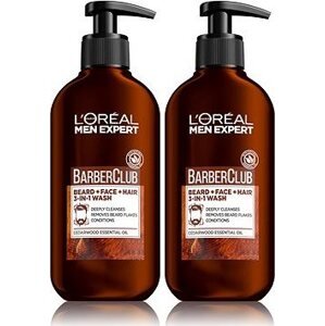 L'ORÉAL PARIS Men Expert Barber Club 3 v 1 Gél 2× 200 ml