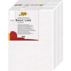 KREUL Basic Line 13 x 18 cm - sada 3 ks