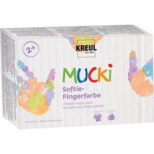 KREUL MUCKI SOFTIE, 6 farieb, 6× 150 ml