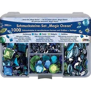 KREUL štrasové kamienky Magický oceán – súprava 1000 ks