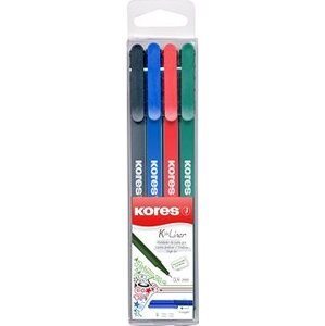 KORES K-Liner 0,4 mm – sada 4 farieb