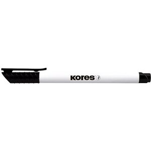 KORES K-MARKER na biele tabule, tenký hrot, čierny