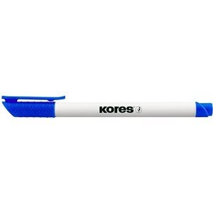 KORES K-MARKER na biele tabule, tenký hrot, modrý
