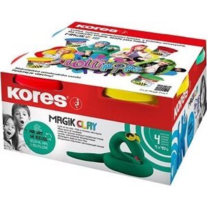 KORES Magik Clay LOLLIPOPZ, 4× 40 g