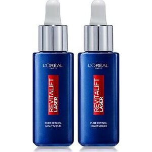 L'ORÉAL PARIS Revitalift Laser X3 Retinol Night Sérum 2× 30 ml