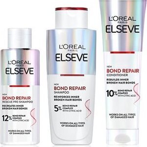 L'ORÉAL PARIS Elseve Bond Repair regeneračná starostlivosť Set 550 ml