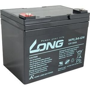 LONG baterie 12V 34Ah M5 LongLife 12 let (WPL34-12N)