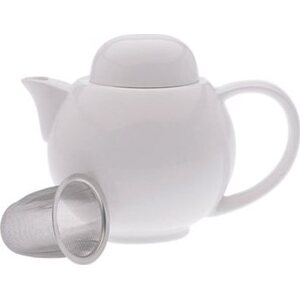 Maxwell & Williams Kanvica na čaj 6 šálok so sitkom WHITE BASICS