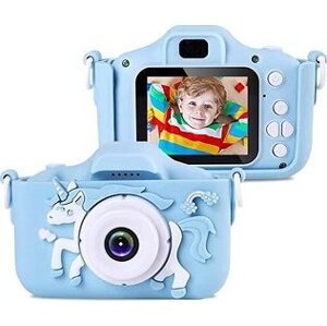 Verk Multifunkčný digitálny fotoaparát pre deti 9 × 6 × 5 cm, modrý